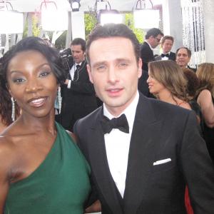 Jeryl Prescott and Andrew Lincoln, 68th Annual Golden Globe Awards, Beverly Hills