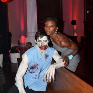 Jeryl Prescott Sales attends the after party for the Second Season Premiere of The Walking Dead at Vibiana in Los Angeles October 3 2011