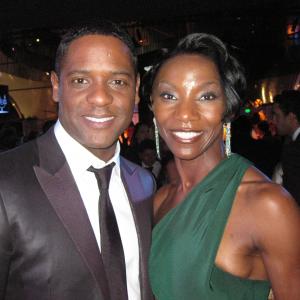 Blair Underwood and Jeryl Prescott UniversalFocus Features afterparty 68th Annual Golden Globe Awards Beverly Hill
