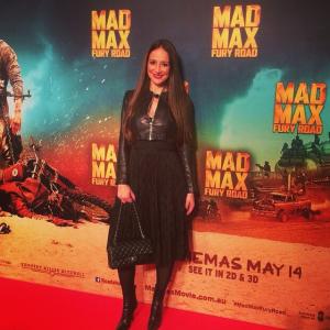 Margaux Harris at the Mad Max Fury Road Sydney Premiere