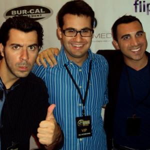 Burbank International Film Festival 2012 with Joe Anderson, Alex Zeldin & Rich Rotella in Los Angeles, CA.