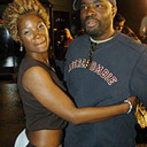 Yolonda Ross and Antwone Fisher at The Good Thief Premiere