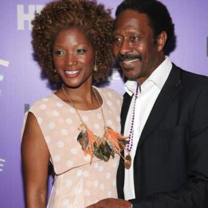 Yolonda Ross and Clarke Peters at Treme Season 2 Premiere-NYC