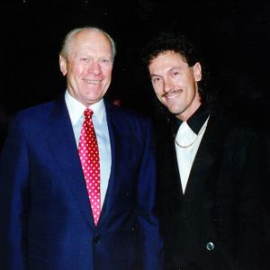 Composer Tad Sisler with President Gerald Ford