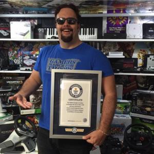 With a Guinness World Records award