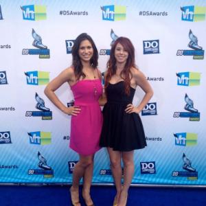 Stephanie Rae Anderson at the Do Something Awards 2012 with MTVs Awkward star Jillian Rose Reed
