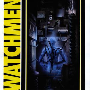 Zack Snyder director of 300 Watchmen Sucker Punch chose one of my videos as winner of the WB Watchmen Contest and autographed this Watchmen poster for each winner