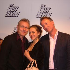 John Mawson at the London premiere of The Last Seven With Anthony and Daisy Head