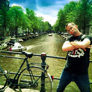 Shane Ries in Amsterdam, Netherlands.