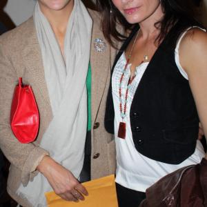 With co-writer Monica Mustelier (who walked away with Best Actress) at the Vancouver Short Film Festival, 2009.