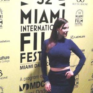 At the Miami International Film Festival opening gala