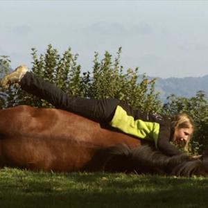 Documentary THE FREEDOM OF THE HEART Great trust between Nadine Nicolet and Lotus a Swiss French Mountain horse