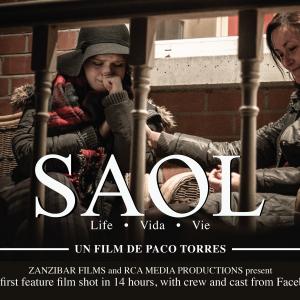 Feature Film SAOL Poster Produced by Edwina Forkin Zanzibar  Stephen Gibson RCA Media Productions