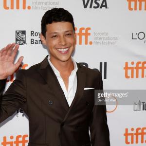 Reynaldo Pacheco arrives at the Princess of Wales Theatre, Toronto, for the screening of Our Brand is Crisis, September 11, 2015.
