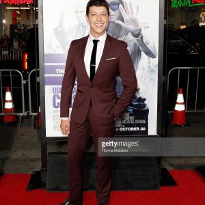 Actor Reynaldo Pacheco attends the premiere of Warner Bros Pictures Our Brand Is Crisis at TCL Chinese Theatre on October 26 2015 in Hollywood California