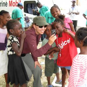 During a trip to Haiti to assist Animal Rescue Coalition for Haiti (ARCH).