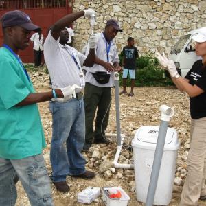 ARCH Team during Haiti Relief effort