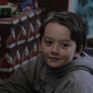 BENJAMIN STOCKHAM on the set of A COUNTRY CHRISTMAS