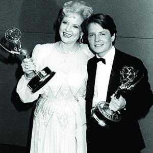 Michael J Fox and Betty White