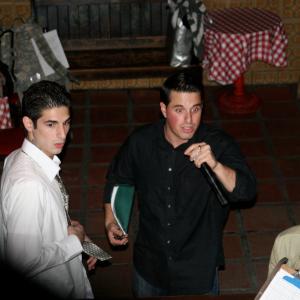 Michael Girgenti (left) Josh Webber (right) Azienda behind the scenes