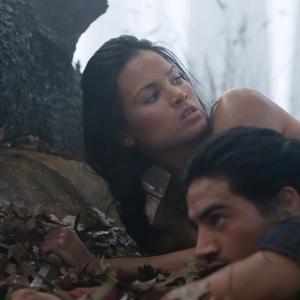 Still of Katrina Law and Pana Hema Taylor in Spartacus: Blood and Sand (2010)