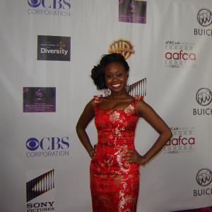 African American Film Critic Awards 2010 wearing Sondra Falk