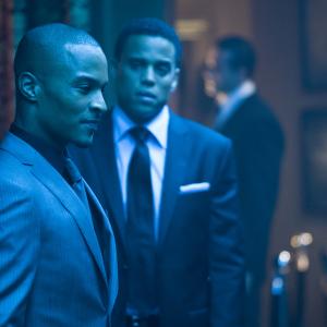 Still of Michael Ealy and TI in Takers 2010