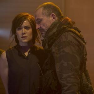 Still of Ritchie Coster and Megan Boone in The Blacklist 2013