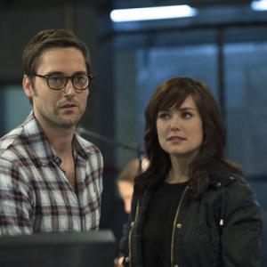Still of Megan Boone and Ryan Eggold in The Blacklist 2013