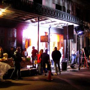 Film set New Orleans