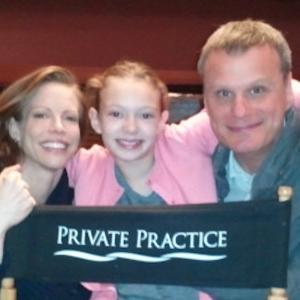 Private Practice  Ep  520 Guest Cast Leslie Stevens Charlotte White and Chris McGarry TV Family