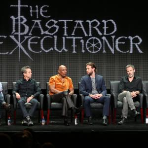 Brian Grazer Katey Sagal Paris Barclay Stephen Moyer Kurt Sutter and Lee Jones at event of The Bastard Executioner 2015