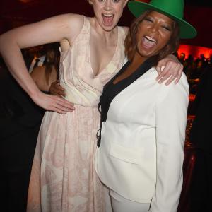 Queen Latifah and Gwendoline Christie at event of The 67th Primetime Emmy Awards 2015