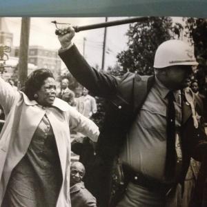 Stan Houston in Selma with Oprah Winfrey