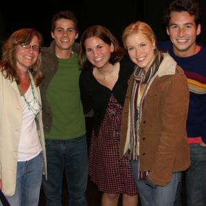 Young Playwright's Festival 2010 Dylan O'Brien, Jessy Schram & Jay Hayden