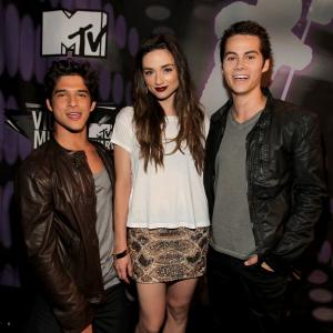 Tyler Posey Crystal Reed and Dylan OBrien