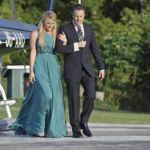 Still of Chris Harrison and Vienna Girardi in The Bachelor 2002
