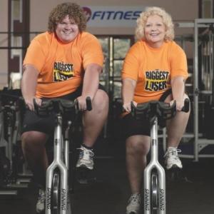 Still of Daris George and Cheryl George in The Biggest Loser 2004