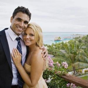 Still of Ali Fedotowsky and Roberto Martinez in The Bachelorette 2003
