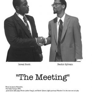 Bechir Sylvain As Malcolm X (on the right)