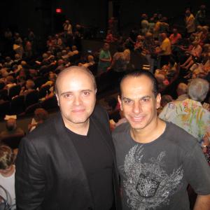 Anouar H. Smaine and Actor Said Faraj at the World Premiere of 
