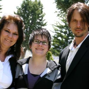 Jason Manning with Mom and Sister