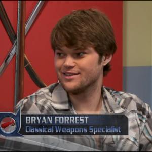 Bryan Forrest representing Hannibal for Deadliest Warriors Aftermath Series