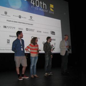 Kristian B. Walters at the premiere of his latest short film 'My Bike' (Sykkelen Min) at The 40th Norwegian International Film Festival 220812