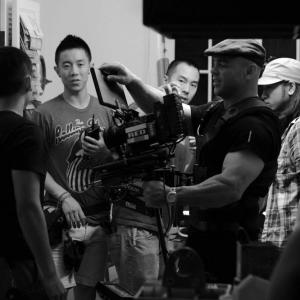 DP, JT Operating Steadicam with Red Epic 2013