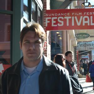 Actor Joseph James at the Sundance Film Festival