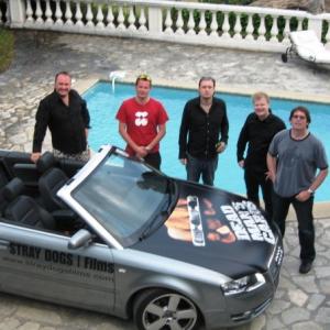 Stray Dogs Team - Mark Parker, Peter Slack, Matt Whyte, Sigvaldi Karrason, James Marquand (Left to Right).