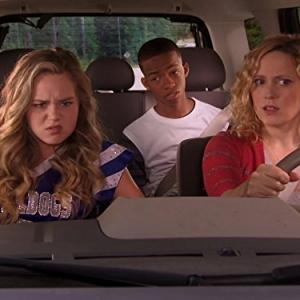 Still of Annie Tedesco, Coy Stewart and Brec Bassinger in Bella and the Bulldogs (2015)