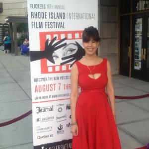 Katherine Dickson - Rhode island international Film Festival - Premiere of 'Brilliant Mistakes' - August 2012