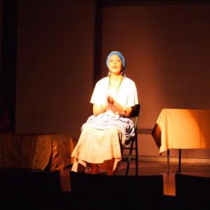 Katherine Dickson as Iya Carmen in A Wound In Time  St Lukes Theater  Nov 2012